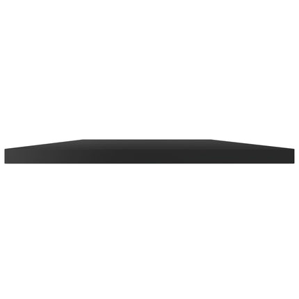 Ripiani per Libreria 4pz Nero Lucido 40x40x1,5cm Multistrato