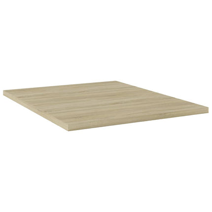 Ripiani per Libreria 8pz Rovere Sonoma 40x50x1,5cm Multistrato