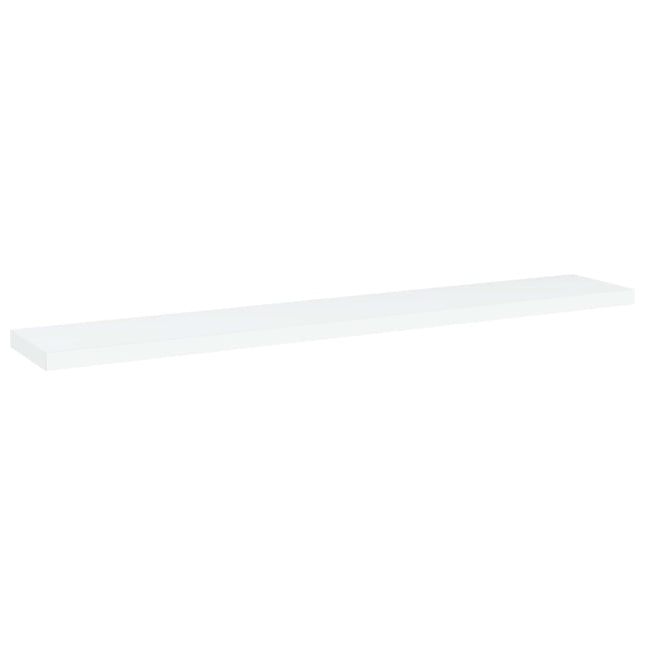 Ripiani per Libreria 8pz Bianchi 60x10x1,5 cm Legno Multistrato