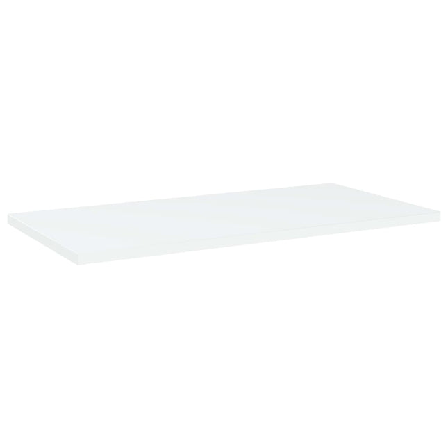 Ripiani per Libreria 8pz Bianchi 60x30x1,5 cm Legno Multistrato