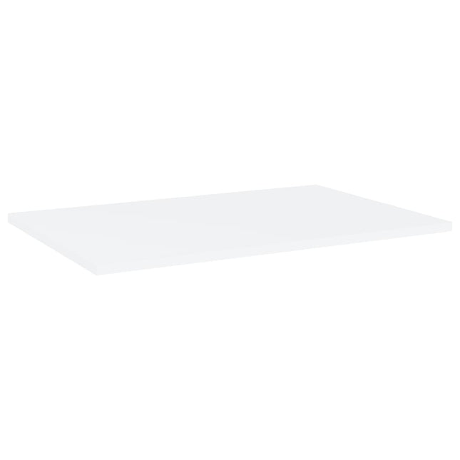 Ripiani per Libreria 4pz Bianchi 60x40x1,5 cm Legno Multistrato