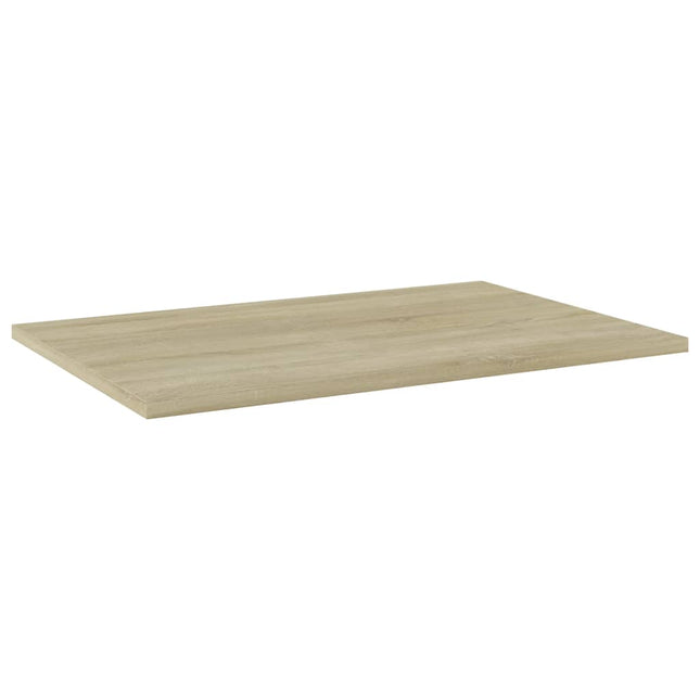Ripiani per Libreria 8pz Rovere Sonoma 60x40x1,5cm Multistrato