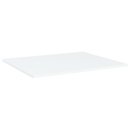 Ripiani per Libreria 4pz Bianchi 60x50x1,5 cm Legno Multistrato