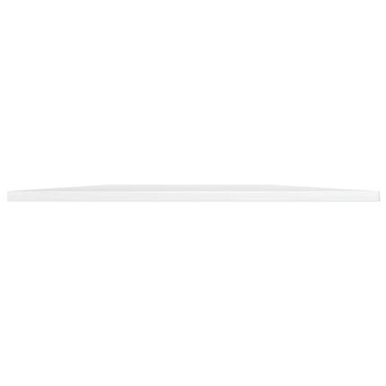 Ripiani per Libreria 8pz Bianco Lucido 80x30x1,5cm Multistrato