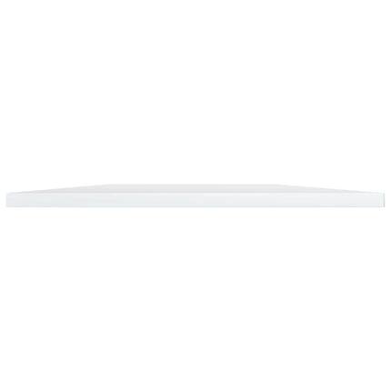 Ripiani per Libreria 4 pz Bianco Lucido 80x40x1,5cm Multistrato