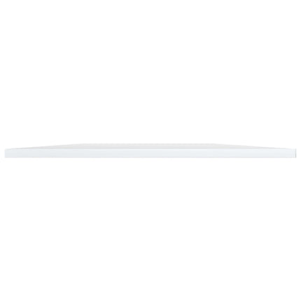 Ripiani per Libreria 4 pz Bianco Lucido 80x50x1,5cm Multistrato