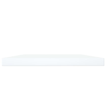 Ripiani per Libreria 4pz Bianchi 100x20x1,5cm Legno Multistrato