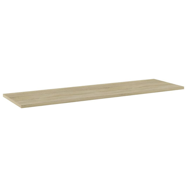 Ripiani per Libreria 4pz Rovere Sonoma 100x30x1,5cm Multistrato