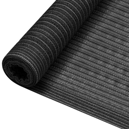 Rete per Privacy Antracite 1,5x50 m in HDPE 75 g/mÂ²