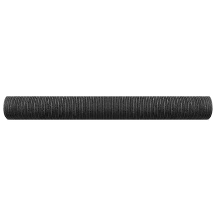 Rete per Privacy Antracite 1,5x50 m in HDPE 75 g/mÂ²