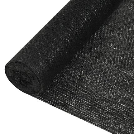 Rete per Privacy Nera 1,5x10 m in HDPE 150 g/mÂ²