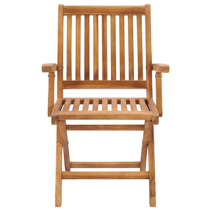 Sedie Giardino 2 pz e Cuscini Verde Brillante Massello di Teak