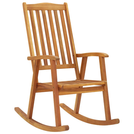 3064181 Rocking Chair with Cushions Solid Acacia Wood (311844+43181)