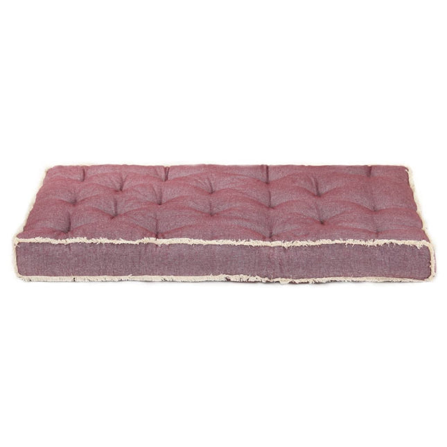 Cuscino per Divano in Pallet Rosso BordÃ² 120x80x10 cm