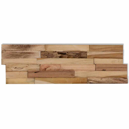 Pannelli per Pareti 10 pz 1,03 m² in Legno Massello di Recupero