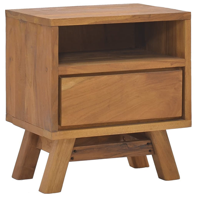 Comodino 40x30x45 cm in Legno Massello di Teak