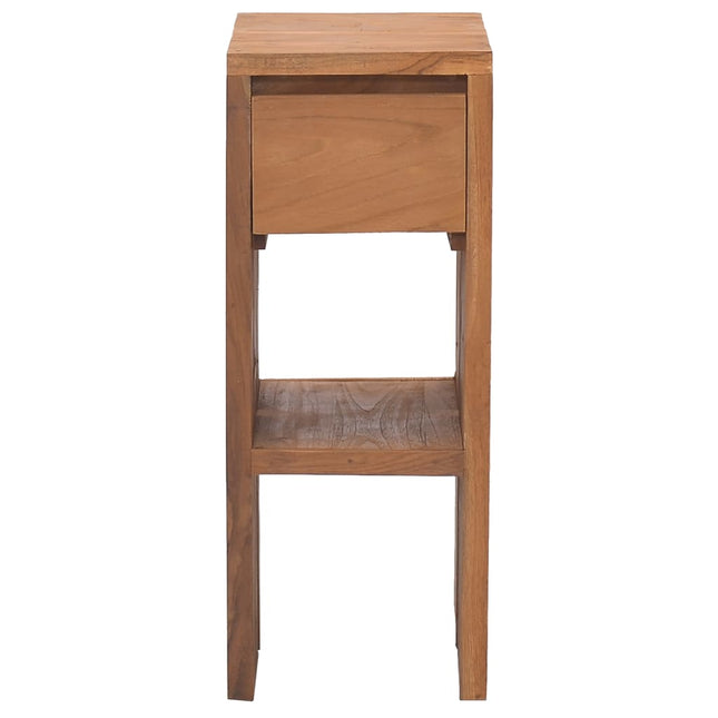 Comodino 20x35x50 cm in Legno Massello di Teak