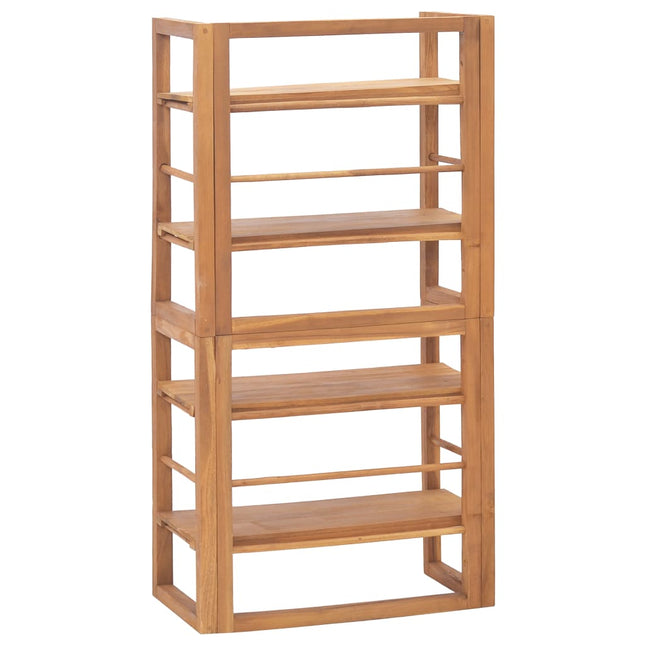 Scaffale 60x30x120 cm in Legno Massello di Teak