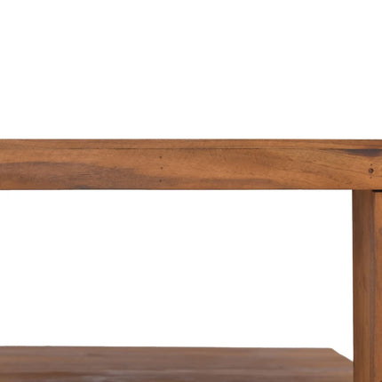 Tavolino da Salotto 65x65x33 cm in Legno Massello di Teak