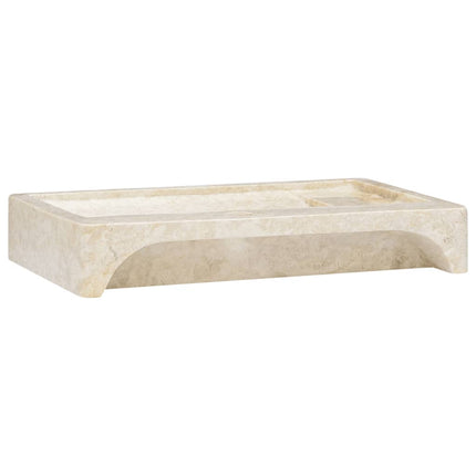 Lavandino Crema 58x39x10 cm in Marmo