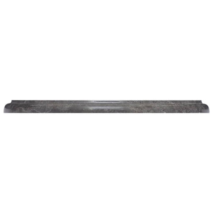 Piano per Tavolo Nero ÃƒËœ40x2,5 cm in Marmo