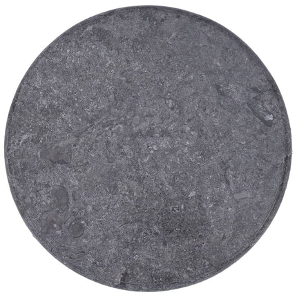 Piano per Tavolo Grigio Ã˜50x2,5 cm in Marmo