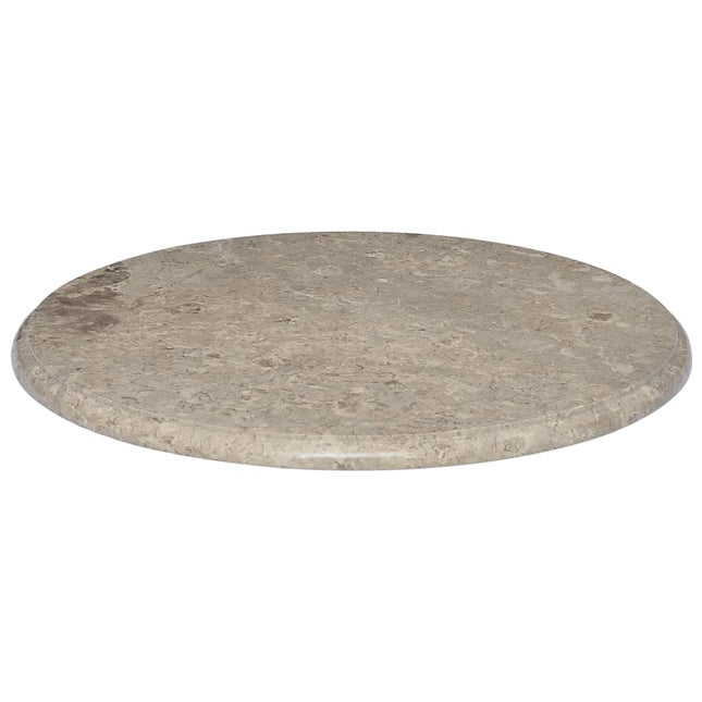 Piano per Tavolo Grigio ÃƒËœ60x2,5 cm in Marmo