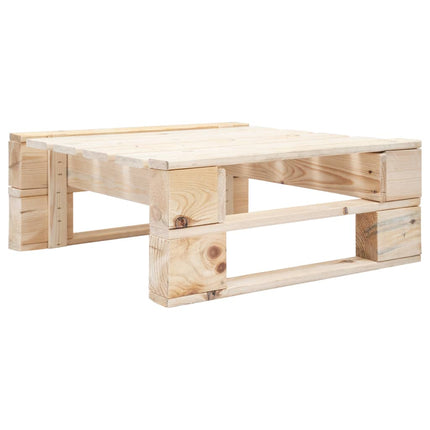 Set Divani in Pallet con Cuscini 6 pz in Pino Impregnato