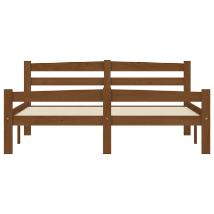 Giroletto senza Materaso Ambrato in Legno di Pino 120x200 cm