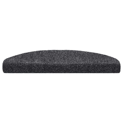 Tappetini Scale Adesivi 10 pz 65x21x4 cm Grigio Scuro Agugliati