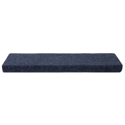 Tappetini per Scale Tessuto Agugliato 5 pz 65x21x4 cm Antracite