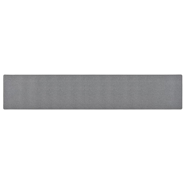 Tappeto Corsia Grigio Scuro 50x300 cm