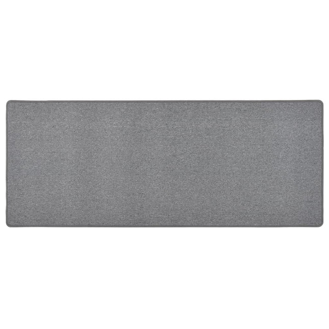Tappeto Corsia Grigio Scuro 80x200 cm