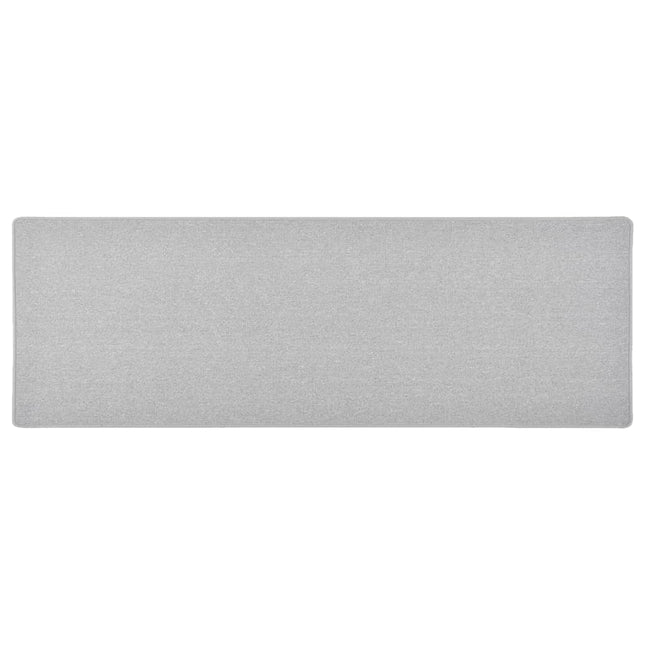 Tappeto Corsia Grigio Chiaro 50x150 cm