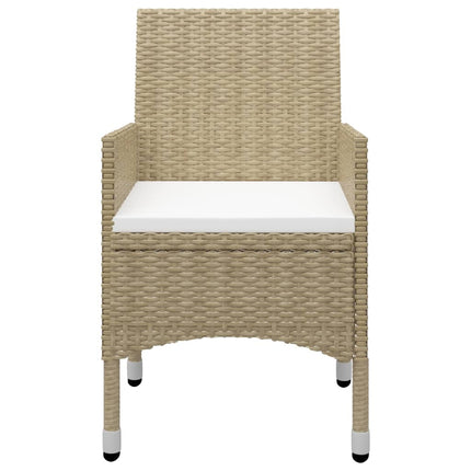 Set da Pranzo da Giardino 9 pz Beige