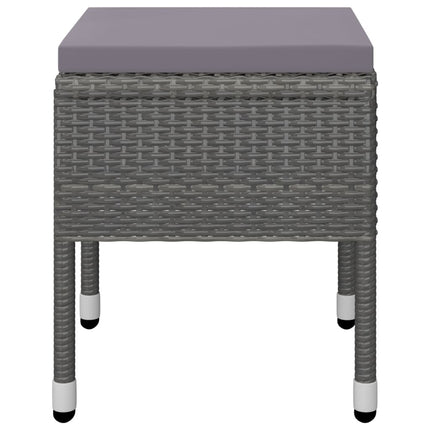 Set da Pranzo da Giardino 11 pz Grigio