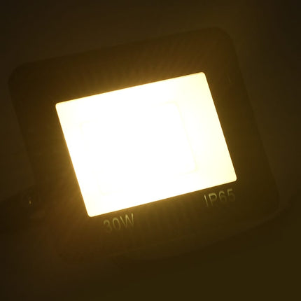 Faretti a LED 2 pz 30 W Bianco Caldo