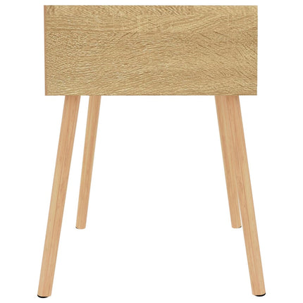 Comodini 2pz Rovere Sonoma 40x40x56 cm in Legno Multistrato