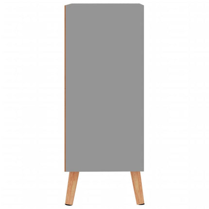 Credenza Grigia 60x30x72 cm in Legno Multistrato
