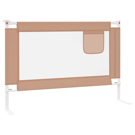 Sponda Letto di Sicurezza per Bambini Talpa 100x25cm in Tessuto