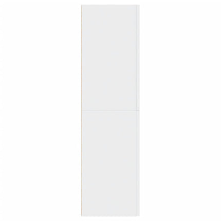 Mobile Porta TV Bianco 30,5x30x110 cm in Legno Multistrato