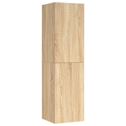 Mobili TV 2pz Rovere Sonoma 30,5x30x110 cm Legno Multistrato