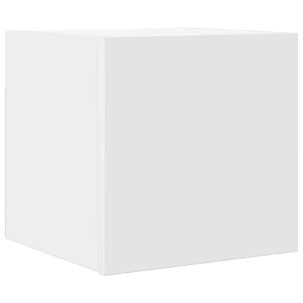 Mobile Porta TV a Parete Bianco 30,5x30x30 cm