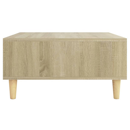 Tavolino da Salotto Rovere Sonoma 60x60x30 cm Legno Multistrato