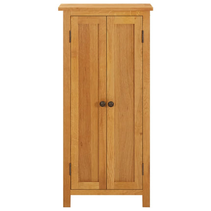 Armadietto 50x22x110 cm in Legno Massello di Rovere