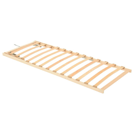 Rete a Doghe con 13 Doghe Testata Regolabile 80x200 cm
