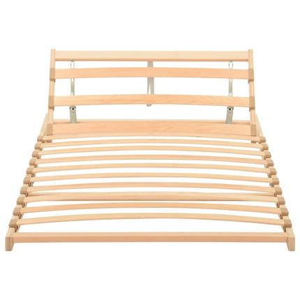 Rete a Doghe con 13 Doghe Testata Regolabile 90x200 cm