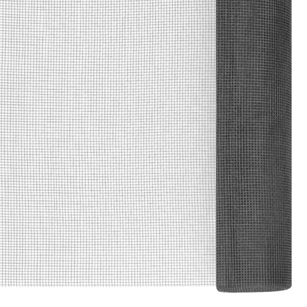 Zanzariera in Fibra di Vetro 112x500 cm Nera