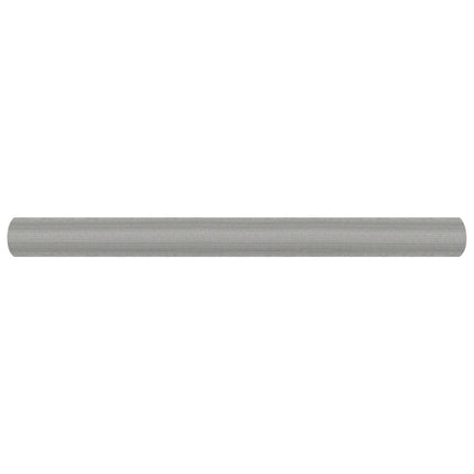 Recinzione in Rete in Acciaio Inossidabile 80x1000 cm Argento