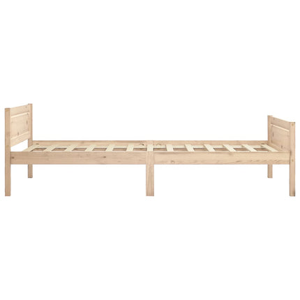 Giroletto senza Materasso 100x200 cm in Legno Massello di Pino